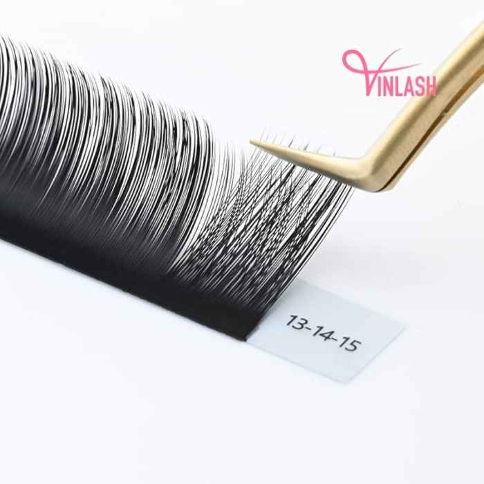 Camellia eyelash extensions black 16 lines VLC008-1