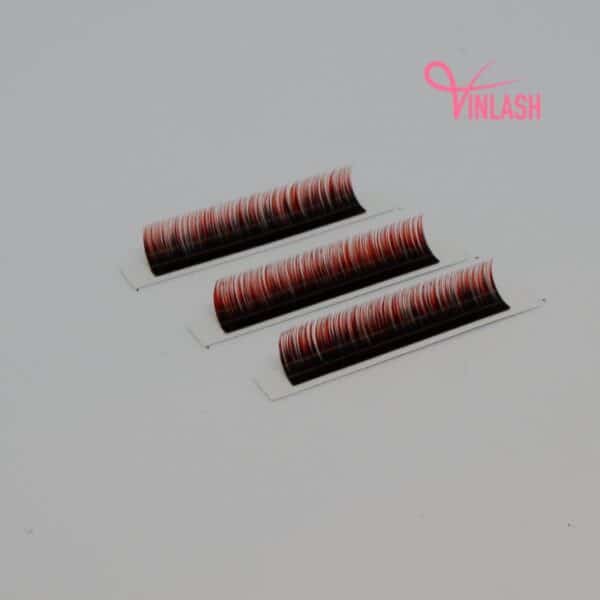 Classic eyelash extensions two-toned 16 lines VLC002-3