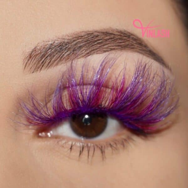 Colored lashes LM037-2