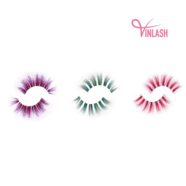 Colored lashes LM037-3