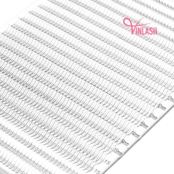 Special spike camellia pre-made fans single-color fans on strips VLV057-6
