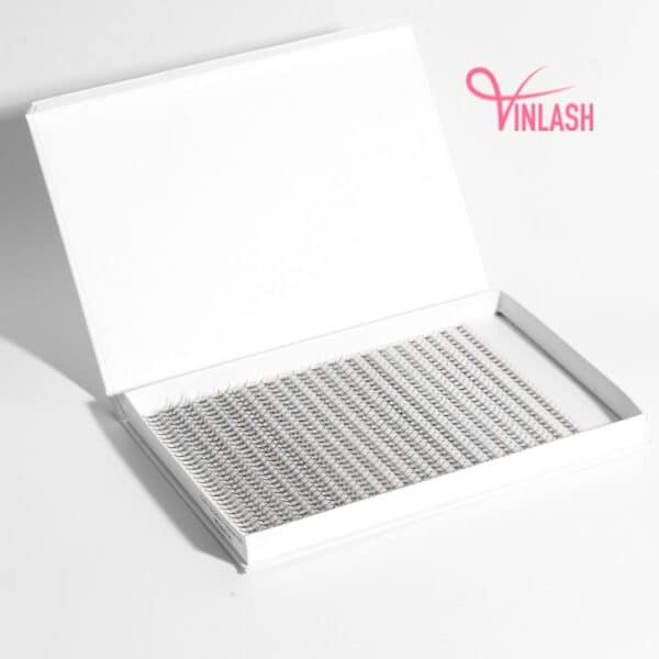 Wispy eyelash extensions single-color box L 20 lines VLV035-3