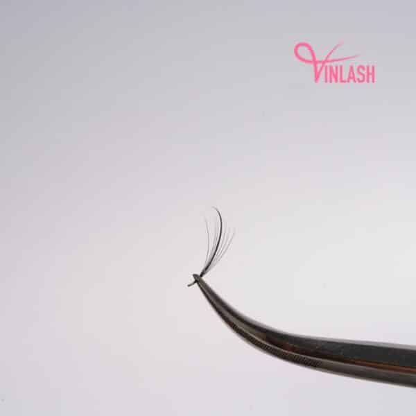 Wispy eyelash extensions single-color mix 8 compartments VLV069-4
