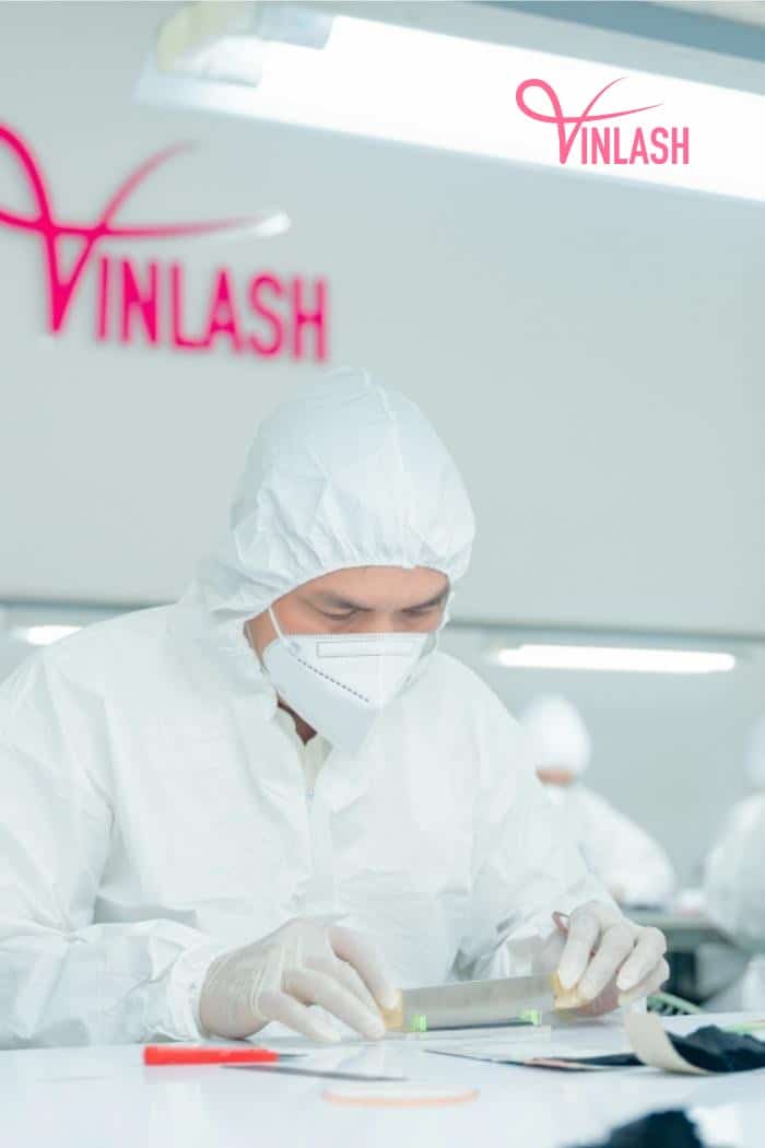 Vinlash doesn't just supply lashes, it is also an eyelash extensions manufacturer Spanish
