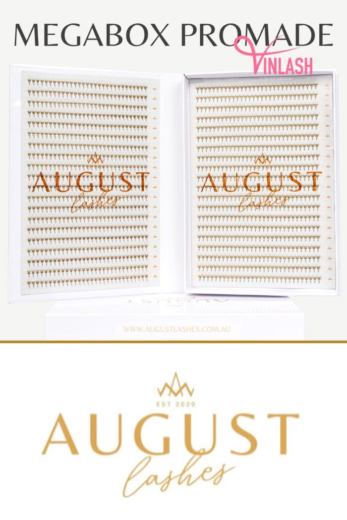 August Lashes excels in providing premade fans with diverse options