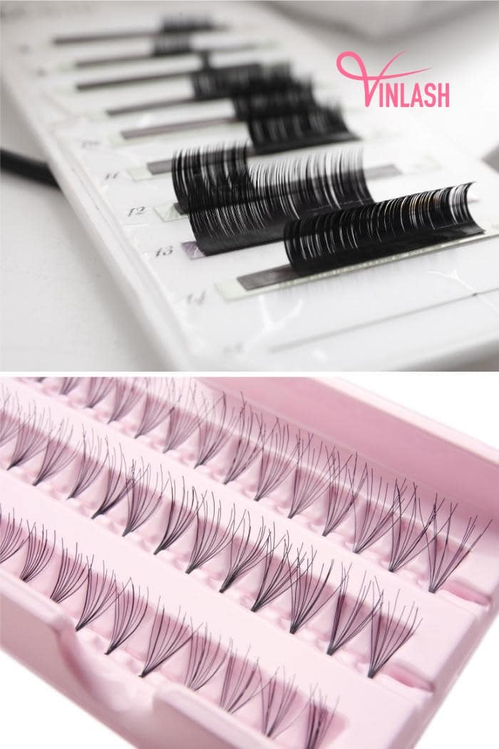 Compare the difference between human hair eyelashes wholesale with other types