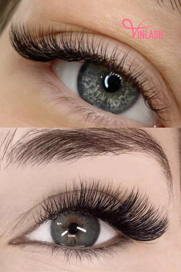 Classic, volume and hybrid are techniques to create cat eye style lash extensions