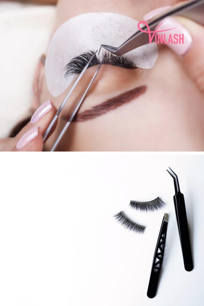 Quality tools facilitate gentler handling of both natural lashes and extensions