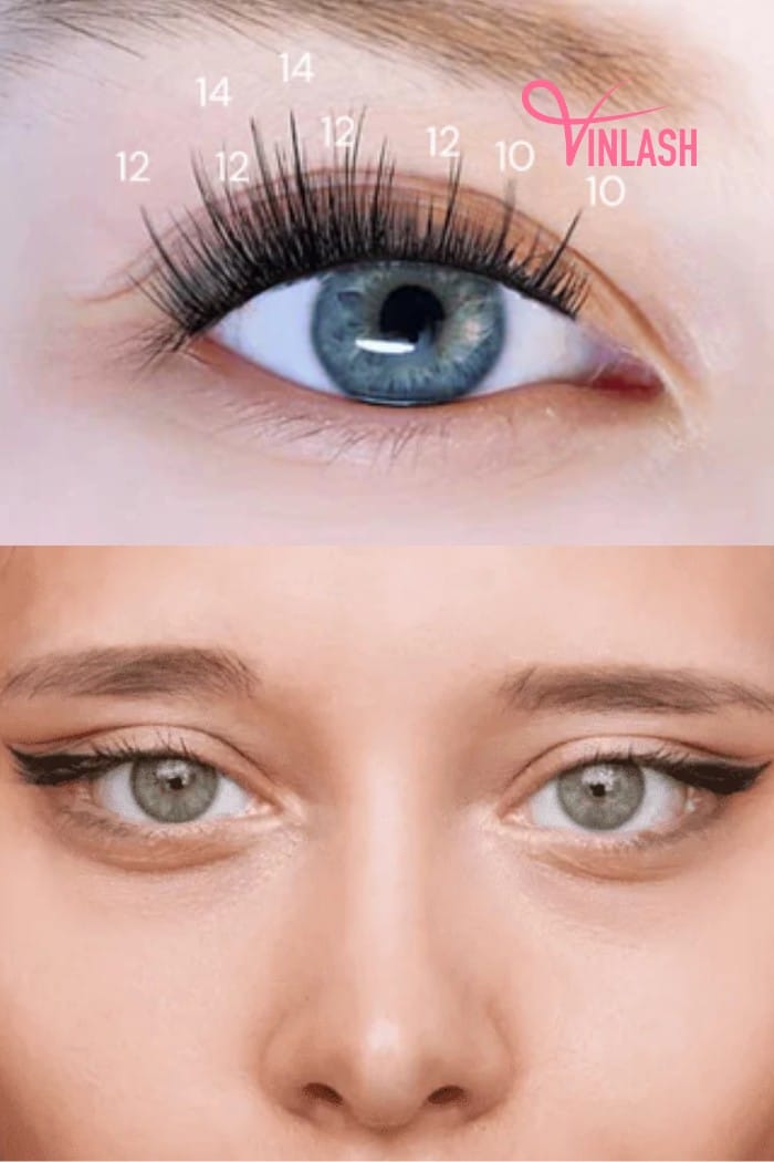 Opt for the versatile doll eye lash mapping style to enhance the almond shape
