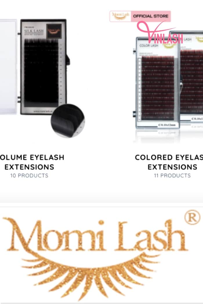Momi Eyelash positions itself as a comprehensive lash manufacturer, distributor, and wholesaler