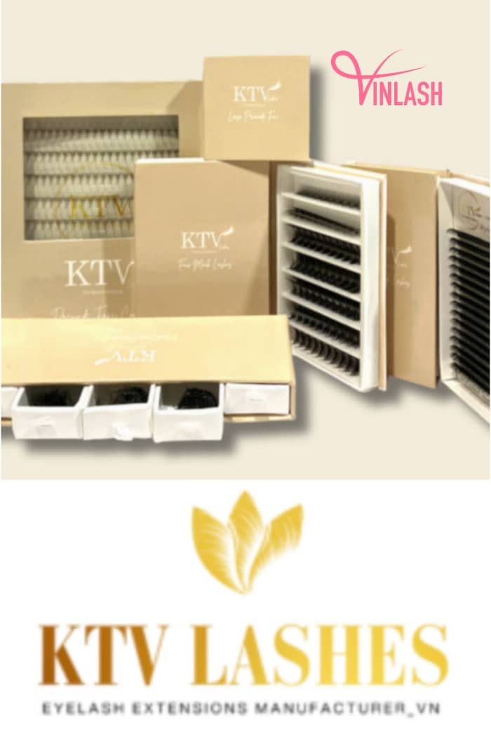 KTV Lashes is a Vietnamese manufacturer specializing in the production of eyelash extensions with private label services