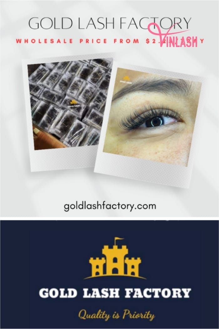 Gold Lash Factory has an extensive product portfolio for their silk eyelash extensions