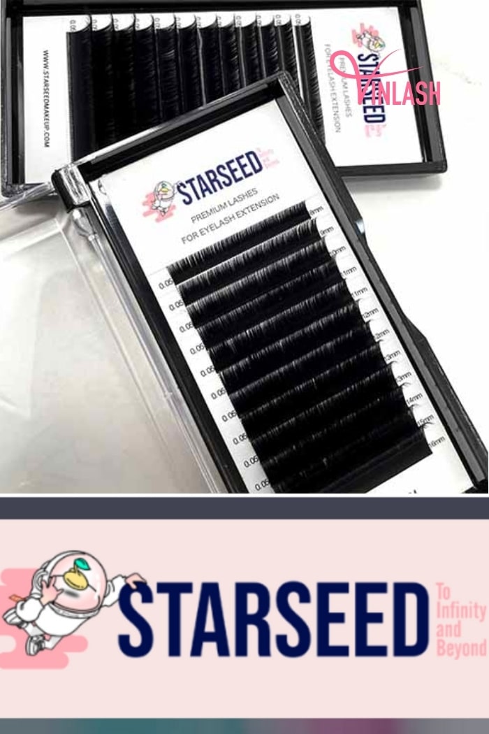 Starseed Makeup, a reputable Chinese eyelash factory, specializes in wholesale silk eyelash extensions