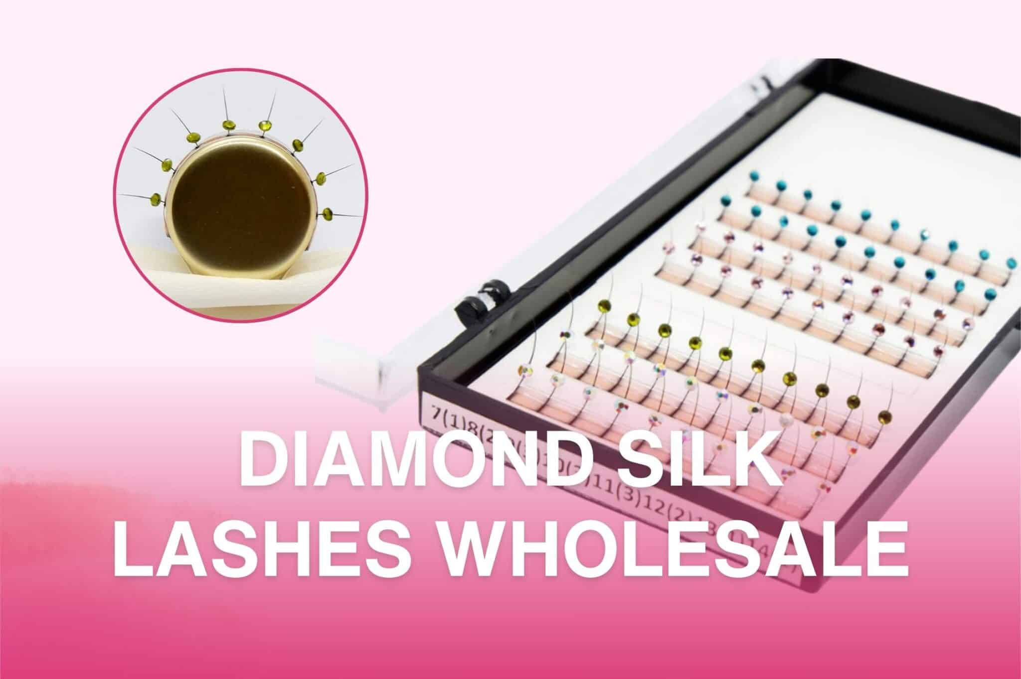 Diamond Silk Lashes Wholesale tag