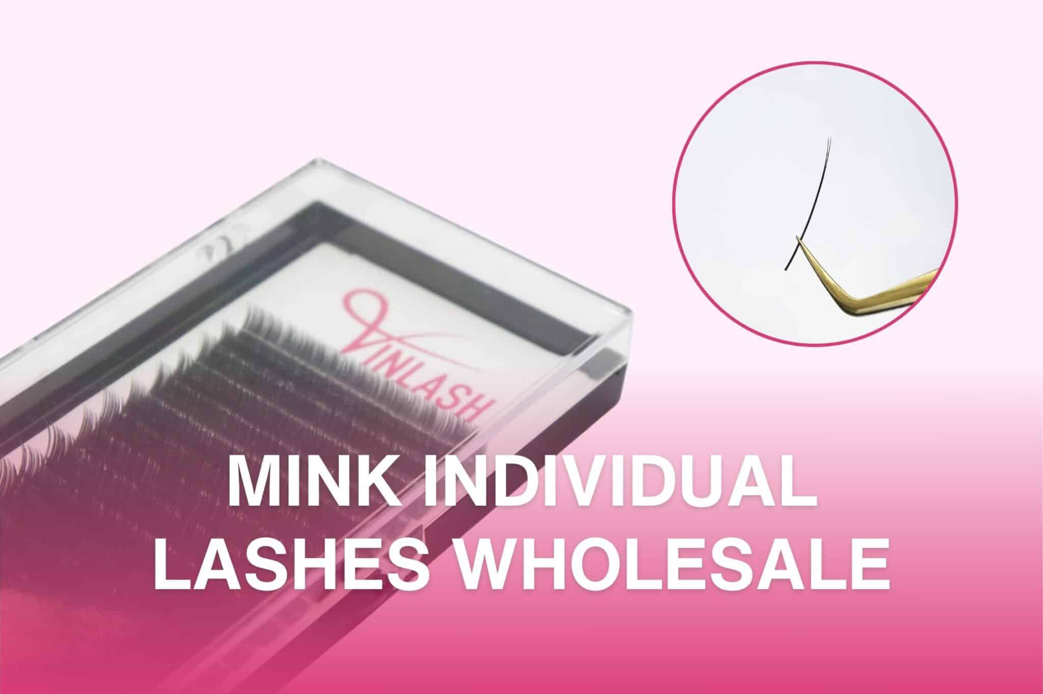 Mink Individual Lashes Wholesale tag