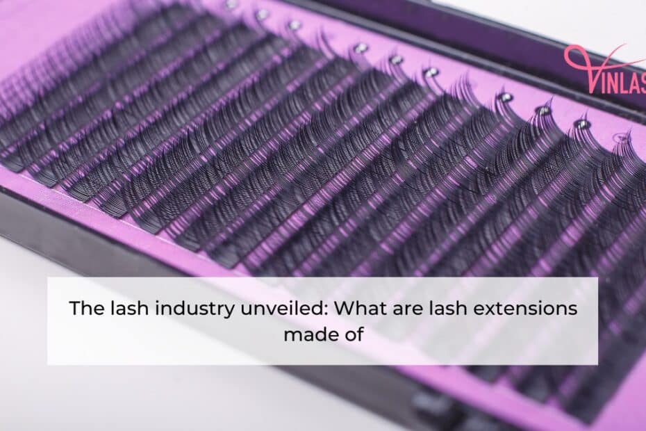 what-are-lash-extensions-made-of